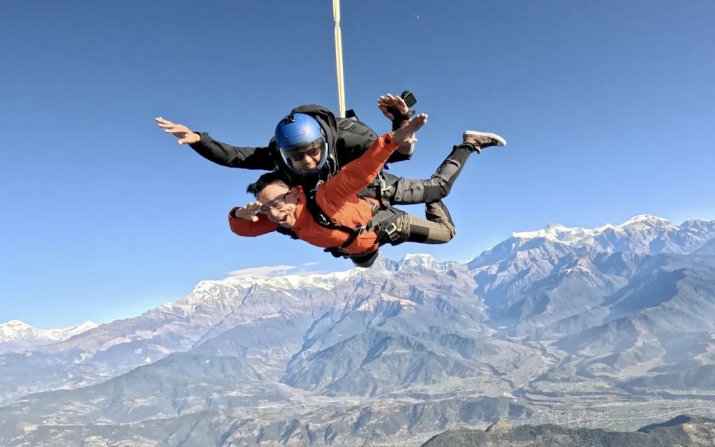 skydive nepal